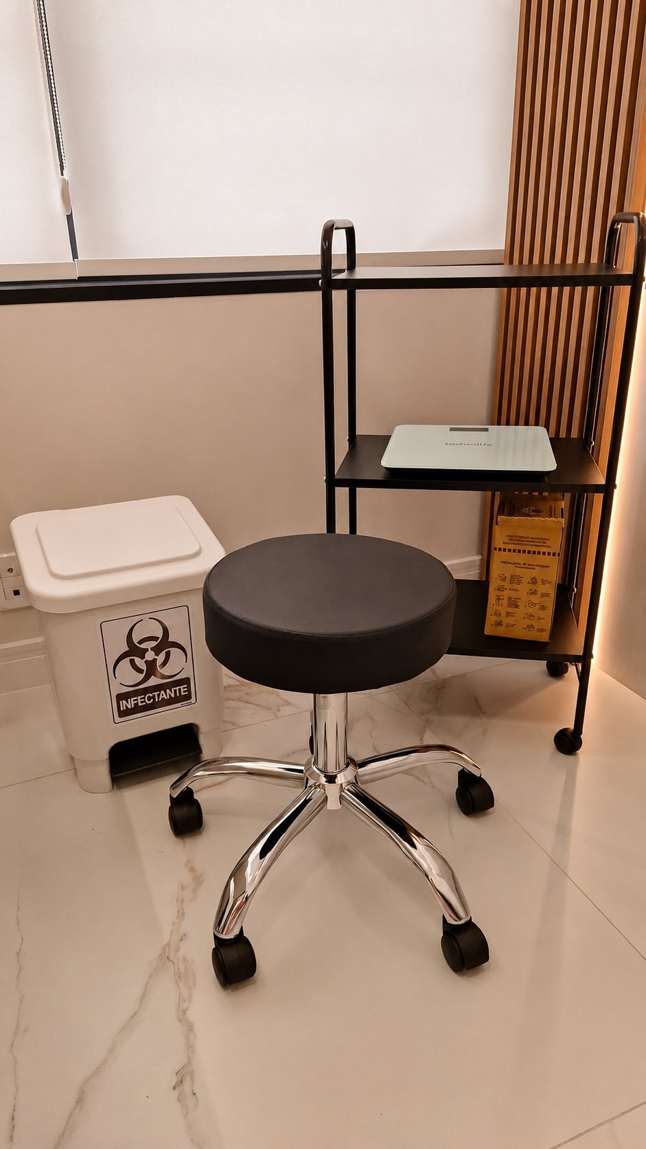 Amenities disponíveis para os pacientes nos consultórios